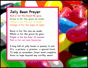 FREE Easter Jelly Bean Prayer for Children's Ministry | Effective ...